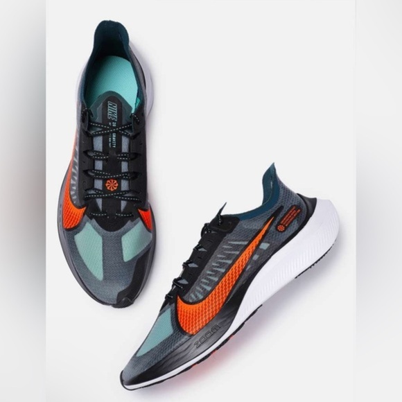 Nike Zoom Gravity Mens BQ3202-300 Midnight Turquoise Running Shoes Size 11 - Picture 1 of 12